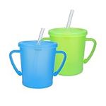 wooshwa 2 Pack Baby Sippy Cup with 