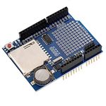 AZDelivery Data Logging Recorder Shield Module with SD Card Interface compatible with Arduino including E-Book!