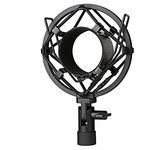 Brain Freezer J Recording Microphone Stand Suspension Scissor Arm (Metal Shockmount Black)