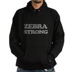 CafePress Zebra Strong Hoodie Men's Dark Hooded Sweatshirt Hoodie Black