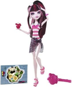 Monster High - BCH98 - Poupée - Tenue Plage - Draculaura