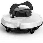 GMAPLAE Pool Vacuum Cleaner, Cordless Pool Vacuum for Above Ground Pool, Pool Robot Cleaner with Dual Motors 5200mAh Battery, 120 Mins Runtime, Auto-Parking, Ideal for Flat Pools Up to 1000 Sq.Ft