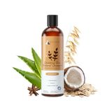 kin+kind Oatmeal Shampoo for Dogs and Cats (354 ml) - Natural Dog Shampoo with Colloidal Oatmeal - Safe, Natural Formula with Organic Olive Oil and Organic Coconut Oil - Made in USA (Unscented)