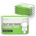 Toilet Seat Covers Paper Flushable 