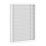 18.5"w X 18.5"h Gable Vent, Hon&Guan Aluminum Alloy Attic Vent Wall Vent for Houses, Shed Vents for Interior Doors [Outer Dimensions: 20”x 20”h].