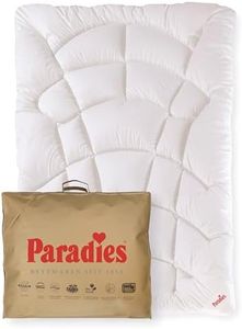 PARADIES Ganzjahresdecke 135x200 cm Runa Bio - hochwertige Bettdecke mit höchstem Volumen