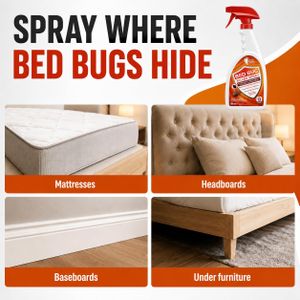 Bed Bug Killer Spray 650ml – Fast-Acting Insecticide Treatment