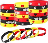 HQ-SITE 24PCS Mouse Rubber Wristban