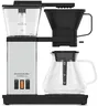 SimplyGoodCoffee Coffee Maker / Coffee Machine. 8 Cup Automatic Drip Pour Over Coffee Brewer. Easy To Use, Gold Cup Standard. Black/Stainless Steel