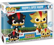 Funko Pop! Sonic Shadow and Super S