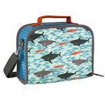 Petit Collage Insulated Lunch Box, Sharks