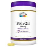 21st Century Fish Oil 1000 mg Softgels, 300 Count 1
