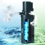TARARIUM Small Aquarium Filter U-V 