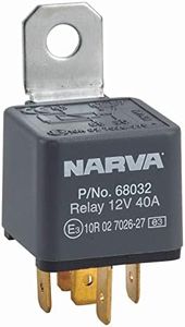 Narva 40A 12V 5 Pin Normal Open Relay with Diode Blister Pack