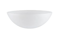 Aspen Creative 23518-11, Frosted Replacement Glass Shade for Medium Base Socket Torchiere Lamp, Swag Lamp and Pendant & Island Fixture, 10-3/8" Diameter x 3-7/8" Height