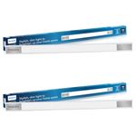 PHILIPS Space Glow 1Ft LED Tubelight Linear Cabinet Light | 6 Watt LED Under Cabinet Wardrobe And Kitchen Light, Warm White, Pack Of 2