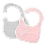 Hohopeti 2pcs Baby Bib Newborn Towel Baby Washcloths for Newborn Baby Food Bibs Newborn Absorbent Bibs Newborn Washcloths Newborn Bibs Baby Bandana Drool Bibs Cotton Infant Gauze Decorate