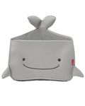 Skip Hop Moby Bath Toy Organizer For Babies And Toddlers, Corner Bath Tub Storage, Grey