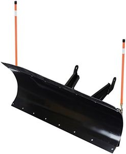 MOTOALLIANCE® Denali Pro 72 inch Plow fits 2016-24 Polaris General. Snow Plow Kit with Black Blade & Custom Mount.