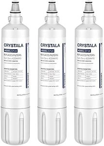 Crystala Filters Water Filter Replacement for Sub-Zero 4204490, 4290510 Refrigerator Water Filter, Pack of 3