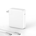 Mac Book Pro Charger - 87W USB-C Power Adapter, Compatible with 13/14/15 Inch After 2016, for Mac Book Air After 2018, Works 70W 67W 61W 30W 29W, Include Charge Cable (6.6ft/2m)