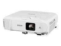 Epson EB-E20-3LCD projector - portable - 3400 lumens (white) - 3400 lumens (colour) - XGA (1024 x 768) - 4:3 - white