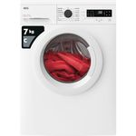AEG 5000 Series Washing Machine 7kg LFX50744B, 1400 rpm Silent Spin, TimeSave to Adjust Washing Cycles, AntiAllergy and Easy Iron Program, Washer with Quick Wash program, 847x597x568mm, Class C, White