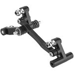 Dilwe Steering Rod Assembly, RC Steering Linkage Assembly Accessory for 9300-9304 1/18 Model Car