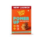 Yogabar Power Up 20g Protein Bar (5 Bars, Choco Peanut Butter, No Added Sugar) | Least Net Carbs | Zero Added Sugar Protein Bars | High Protein Blend - Whey Protein Concentrate, Isolate, Peanuts & Soy | Healthy Protein Snacks