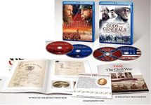 Gettysburg & Gods and Generals [Limited Collector's Edition, 4-Disc Blu-ray Set] (Includes: 40-Page Civil War Artifact Photo Book, Commemorative Coin & 32-Page Extract from Time Book) Region 1/A