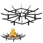 ABQ Fireplace Grate, 24 inch Heavy 