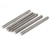 YXQ M8 x 110mm 304 Stainless Steel Rod Fully Right Hand Threads(6Pcs)