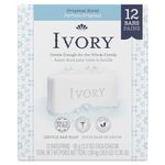 Ivory Bar Soap Original Scent, 1.08 Kg Total (12 Count of 90 g Each)