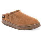 MUK LUKS Men's Matt Slipper, Tan, Medium