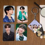 NS Trading Enhypen Group Keychain (With 8 Photocards)