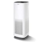 Breville 360° Autosense Air Purifier | Quiet, True H13 HEPA Filter | Removes 99.97% Dust, Smoke, Pollen & More | 4 Speeds | Sleep Mode | Filter Change Indicator | Touch Control Panel