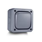 Aodoka Outdoor Switch Single Weatherproof (1Gang 10A IP66)