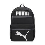 PUMA Kids' Meridian Backpack, Black/Silver, Youth Size