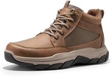 NORTIV 8 Men's Hiking Boots Lightweight Fashion Casual Chukka Ankle Boots,Size 9,LIGHT BROWN,SNHB2411M