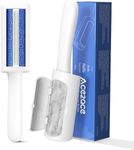 ACE2ACE Pet Hair Remover Roller, Mini Reusable Lint Roller for Pet Hair Removal Brush for Dogs and Cats, Self Clean Animal Fur from Carpet, Furniture, Rugs, Laundry, Clothes and Bedding, Sofa