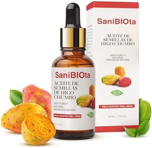 Aceite de semillas de higo chumbo BIO puro - Certificado Ecocert orgánico y natural - Extra virgen prensado en frío - Vitamina E - Corrector hidratante antienvejecimiento y antiarrugas - 30 ml