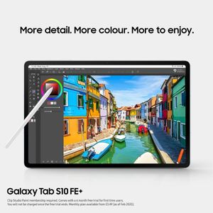 Samsung Galaxy S10 FE+ Tablet, 128GB – Android WiFi Tablet