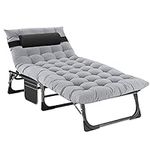 FICISOG Folding Bed with Mattress, 