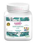 DARMIKA Essential for Soap Making (1kg) Flakes Powder to Make You Own Safe Natural Handmade Cold & Hot Processed Soaps for your Family and Friends.