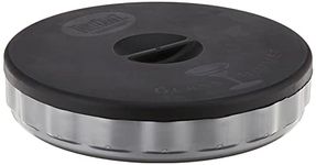 TableCraft Glass Rimmer Set, Gray Plastic Base with Black Rubber Cover, 1 Count (Pack of 1)