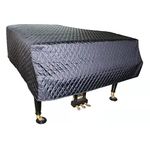 PCLOOV-Grand Piano full Cover Waterproof Moisture-proof and Dustproof Grand Piano Protective Cover (180cm/70.87in)