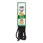 Moneysworth and Best Heavy Duty Nomex Shoe Lace, Black/Brown, 60-Inch