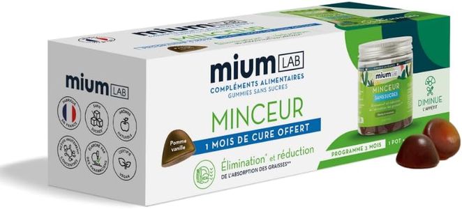mium LAB - Complément Alimentaire Perte de Poids Sans Sucre (Coffret x 3 pots 21 Jours)
