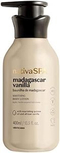 O Boticário Nativa SPA Vainilla de Madagascar, Crema Hidratante Corporal, Perfumada Loción Para El Cuerpo con Gotas de Quinoa para Más Hidratación 400 ml