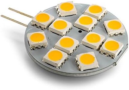 Camco 54627 LED Replacement Bulb (C10 G4 Chip, Bi-Pin),1 Pack